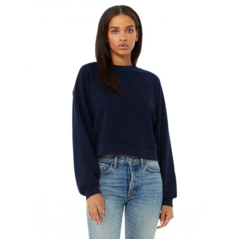 Bella + Canvas B7505 Fwd Fashion Ladies’ Raglan Pullover Fleece | Bella + Canvas B7505