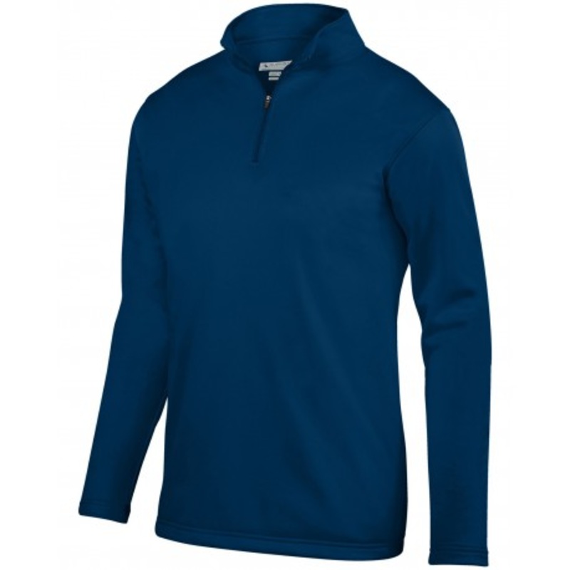 Augusta Drop Ship AG5508 Youth Wicking Fleece Quarter-Zip Pullover | Augusta Sportswear AG5508