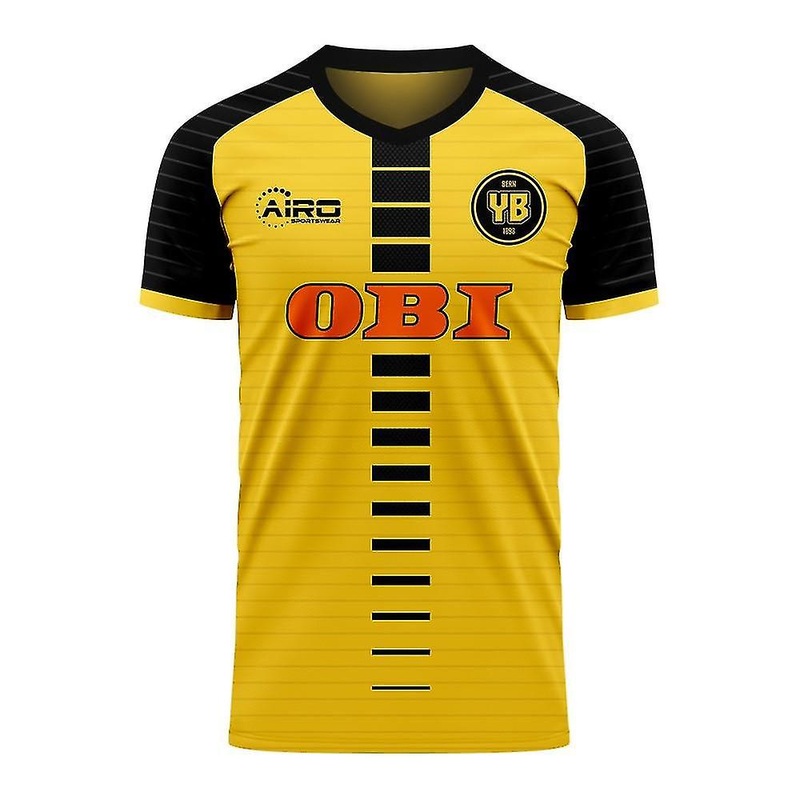 Young Boys 2025-2026 Home Concept Football Kit (Airo) – Kids