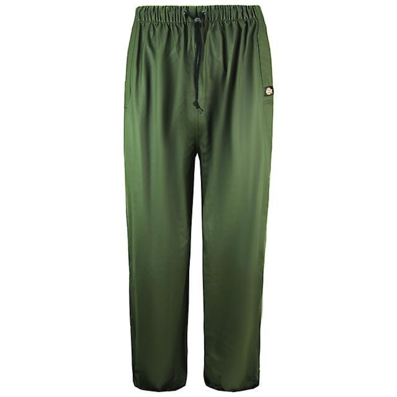 Dickies Raintite Trousers Stretch  Green Mens Waterproof Bottoms WP51000 GREEN