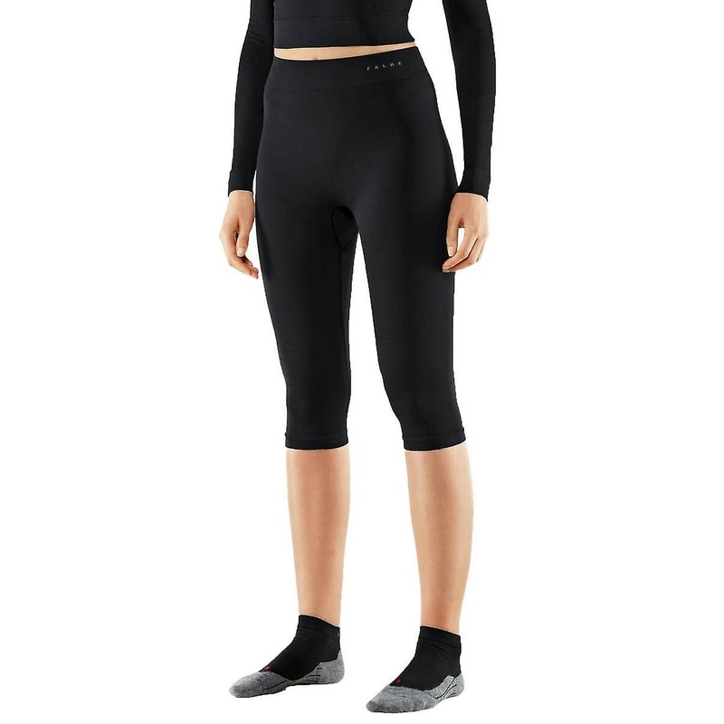 Falke Maximum Warm 3/4 Training Tights – Black