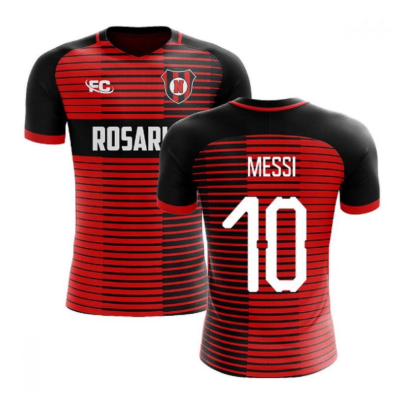 2018-2019 Newells Old Boys Fans Culture Home Concept Shirt (Messi 10) – Adult Long Sleeve