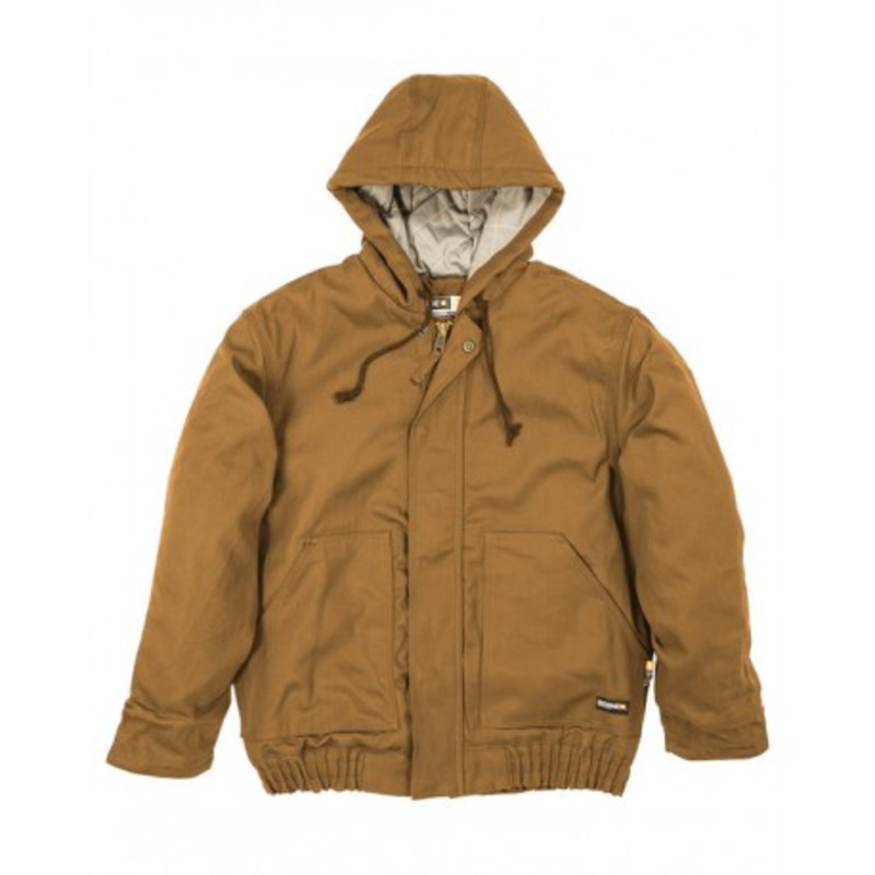 Berne FRHJ01 Men’s Flame-Resistant Hooded Jacket | Berne Apparel FRHJ01