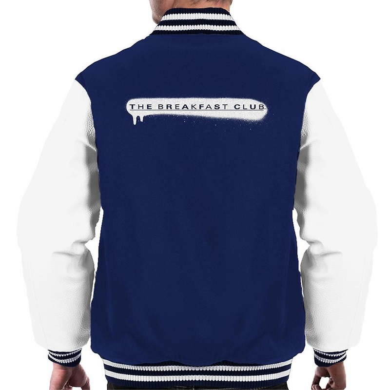 The Breakfast Club Spray Paint Logo Men’s Varsity Jacket