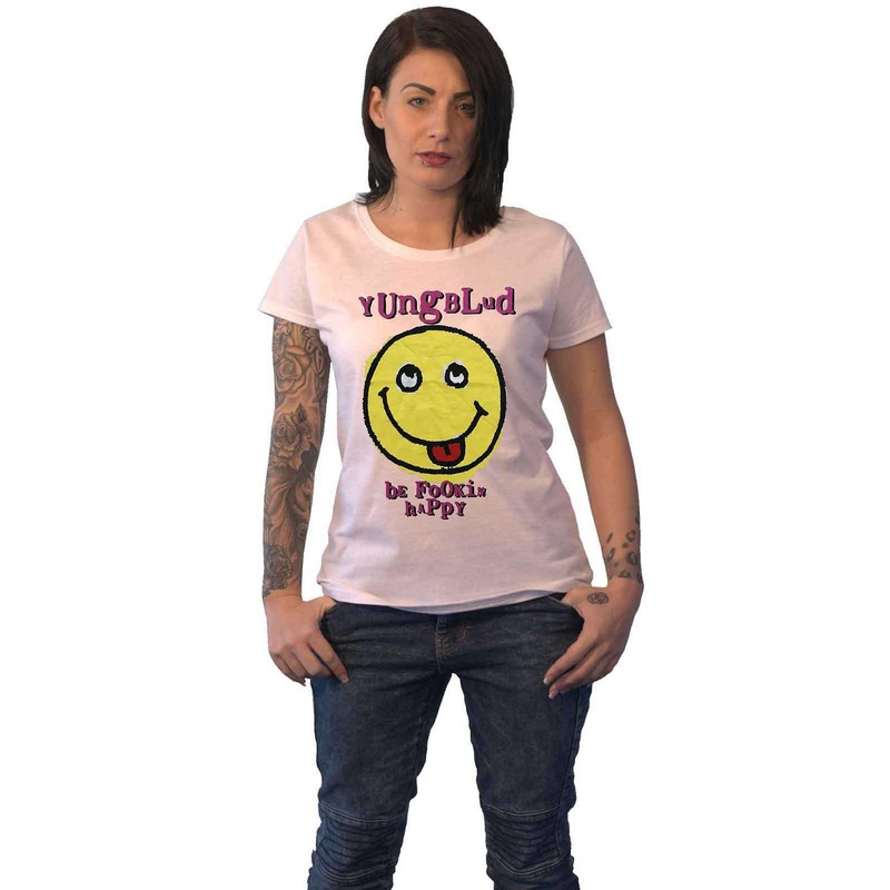 Yungblud Raver Smile Skinny Fit T Shirt