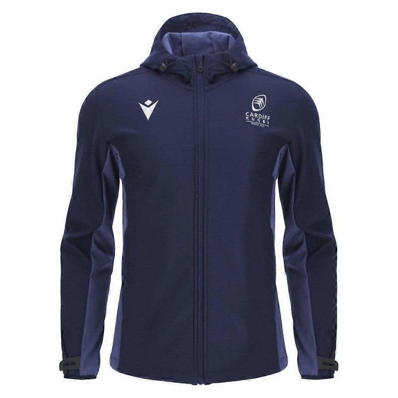 2025-2026 Cardiff Rugby Softshell Jacket (Navy)