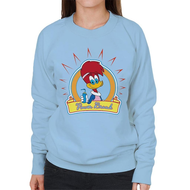 Woody Woodpecker Winnie Woodpecker Power Break Women’s Sweatshirt