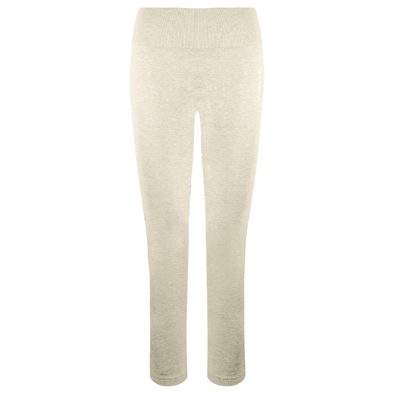 Gymshark High Rise Fit Moss Grey Womens Adapt Marl Seamless Leggings GLLG4114 MS