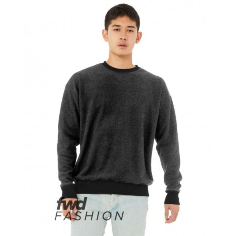BELLA + CANVAS 3345 FWD Fashion Sueded Drop Shoulder Sweatshirt | Bella + Canvas 3345