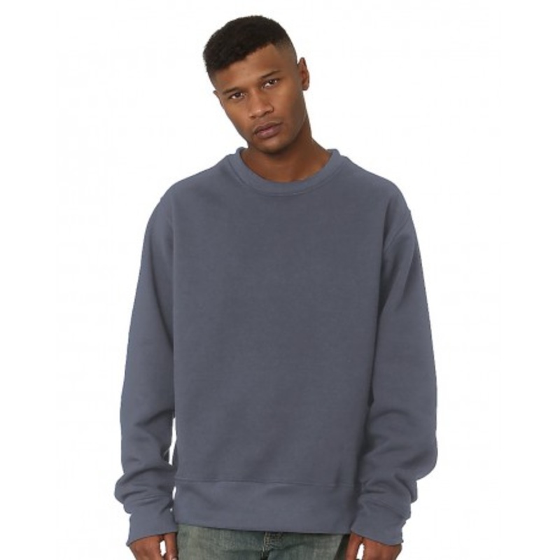 Bayside 4025 USA-Made Super Heavy Oversized Crewneck Sweatshirt | Bayside 4025