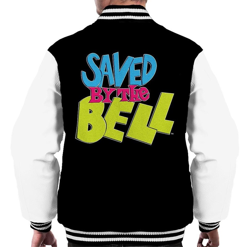 Saved By The Bell Coloured Logo Men’s Varsity Jacket