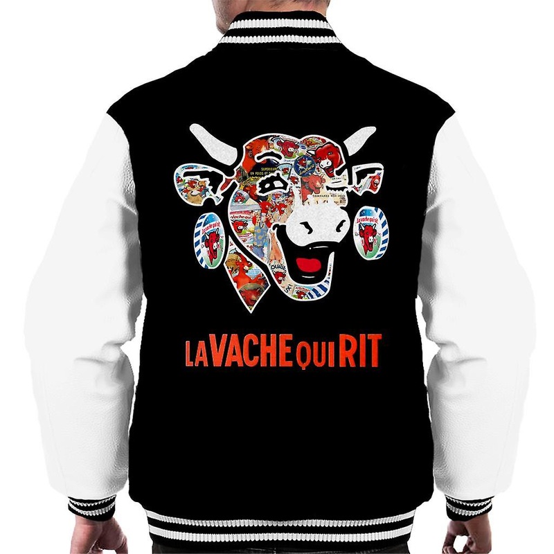 The Laughing Cow Historical Logos Men’s Varsity Jacket