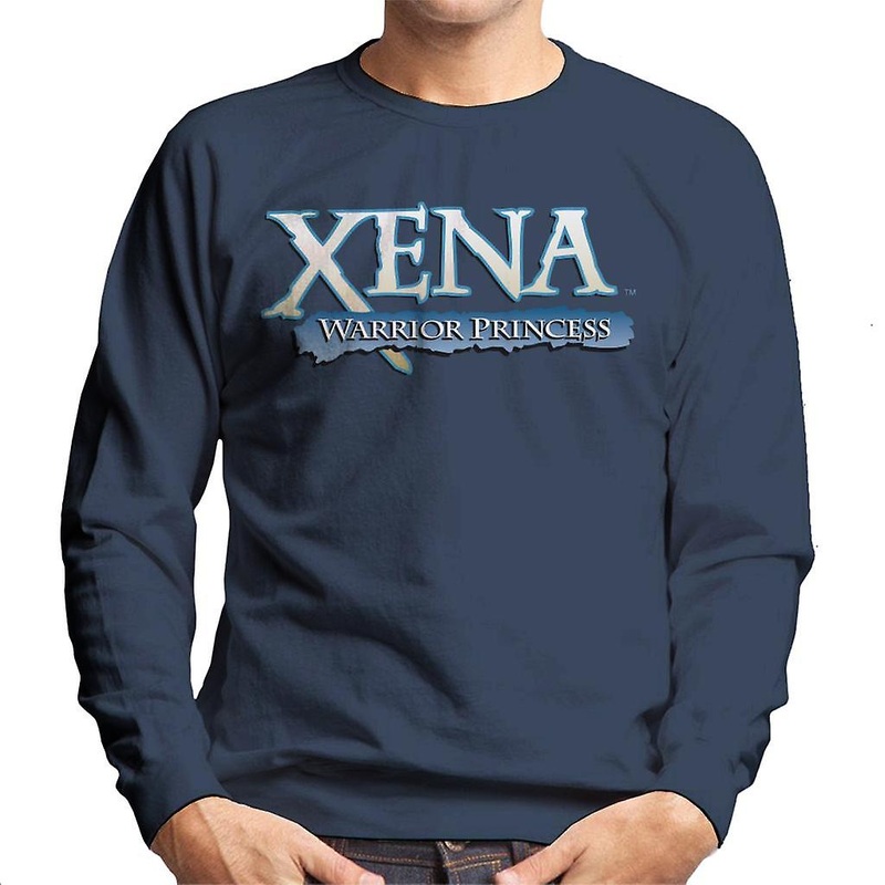 Xena Warrior Princess Blue Logo Men’s Sweatshirt