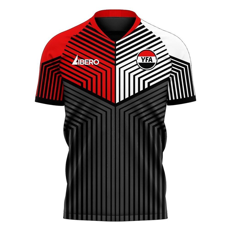 Yemen 2025-2026 Home Concept Football Kit (Libero) – Adult Long Sleeve