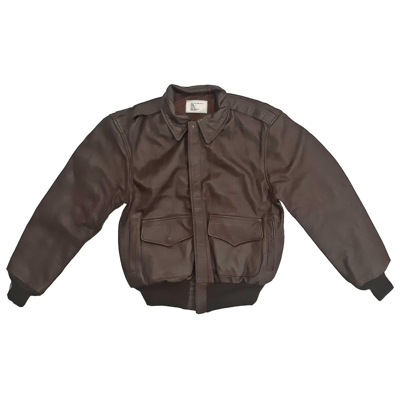 A2 Leather Air-Force Flight Bomber Jacket