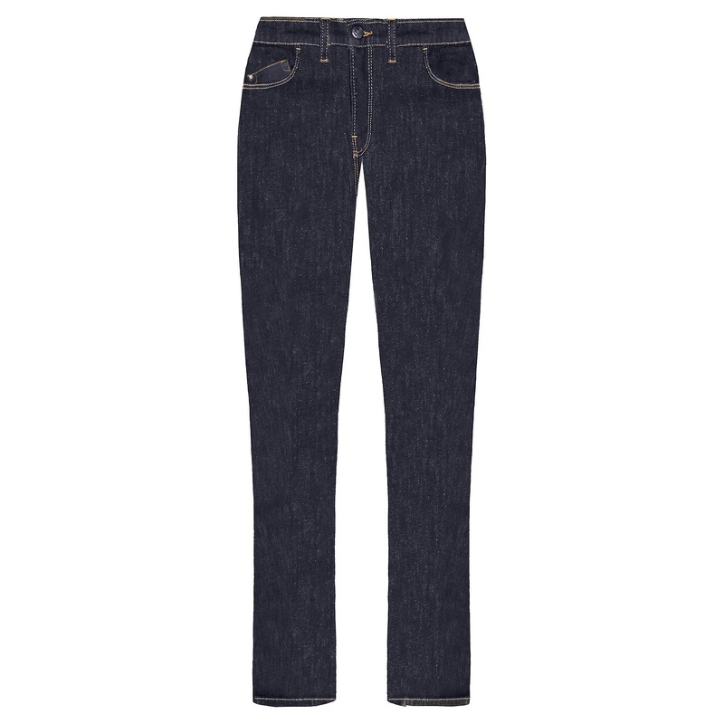 Emporio Armani Womens Skinny Fit Blue Gold Jeans 6Z2J28 2D0VZ 0941