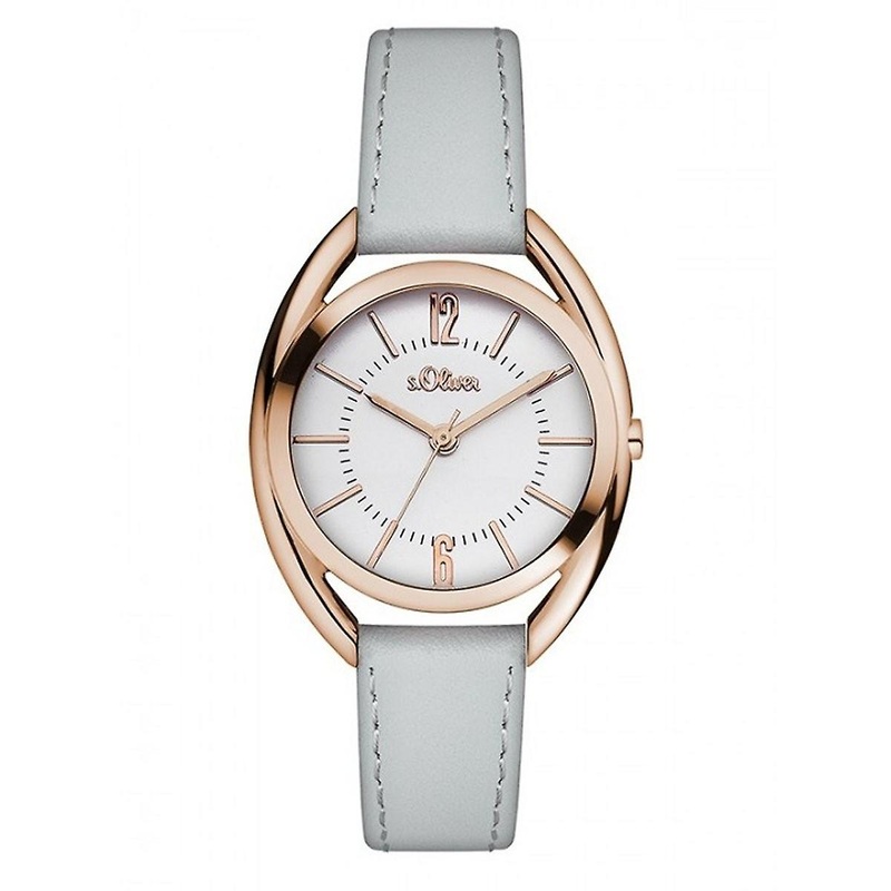 s.Oliver women’s watch wristwatch leather SO-3160-LQ