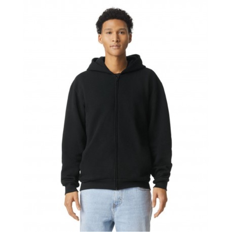 American Apparel RF497 ReFlex Fleece Unisex Full Zip Hoodie | American Apparel RF497