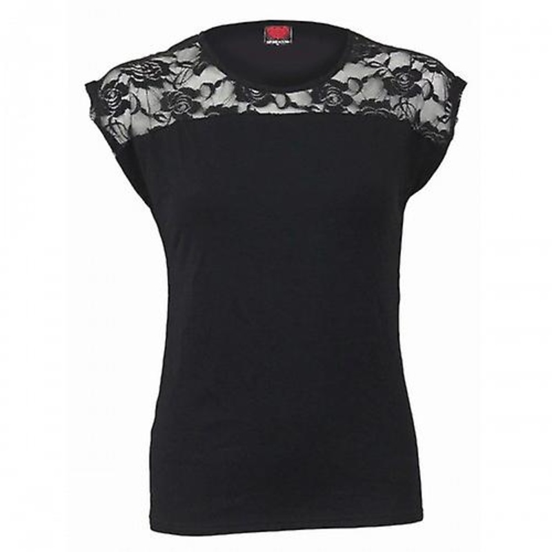 Spiral Direct Womens/Ladies Urban Fashion Lace Lace Shift Top