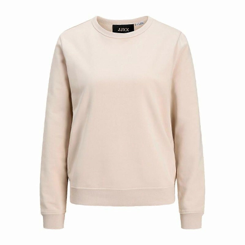 Womens Sweatshirt without Hood Jack & Jones Jxmadi Reg Ls Crew Swt Noos