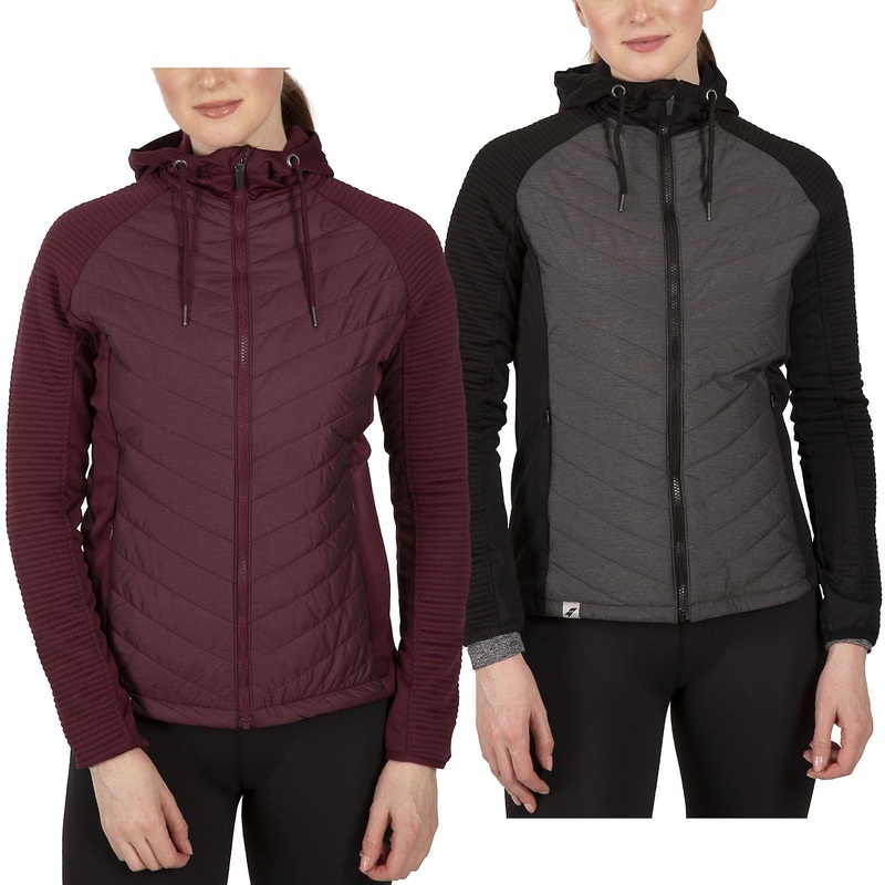 Trespass Womens Grace Active Padded Hooded Full Body Zip Warm Winter Jacket