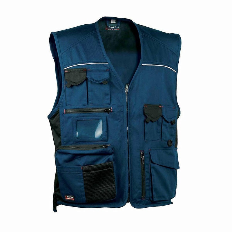 Weste Cofra Expert Schwarz Marineblau