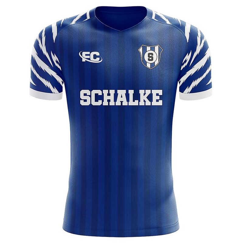2019-2020 Schalke Fans Culture Home Concept Shirt – Kids