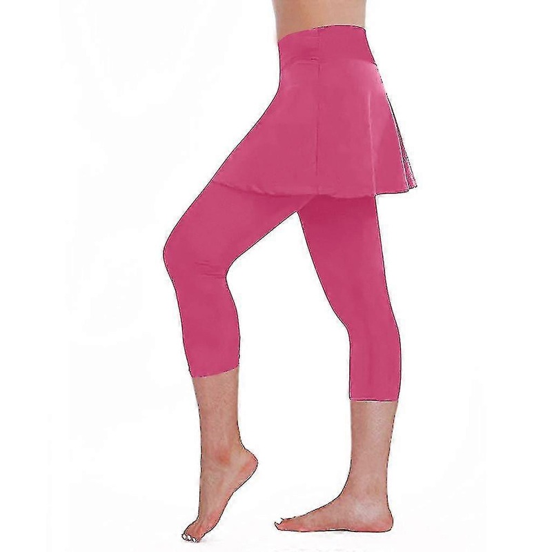 Women’s Casual Skirt Leggings Tennis Pants Sports Fitness Cropped Culottes