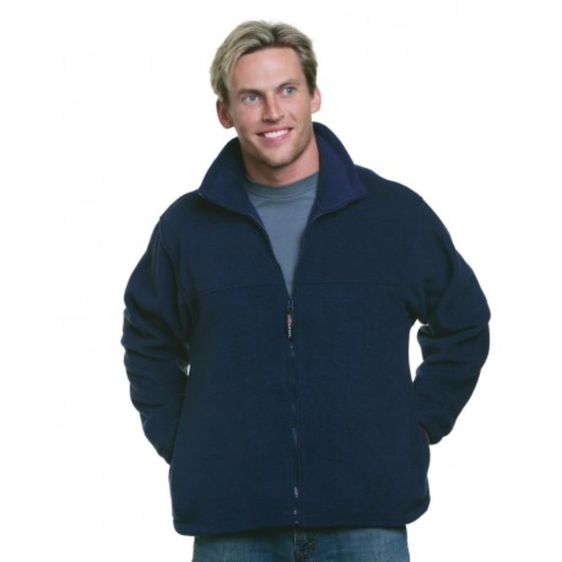 Bayside 1130 USA-Made Full-Zip Fleece Jacket | Bayside 1130