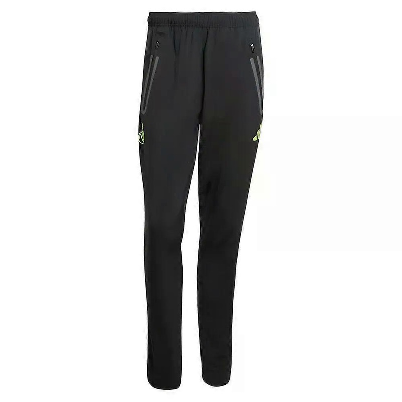 2025-2026 Real Madrid Pro Vis Tech Travel Pants (Black)