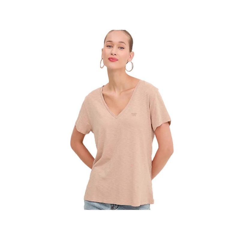 Women’s Superdry Flame Pink T-shirt