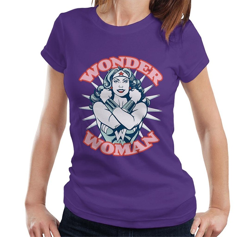 Wonder Woman Arms Crossed Power Pose Women’s T-Shirt