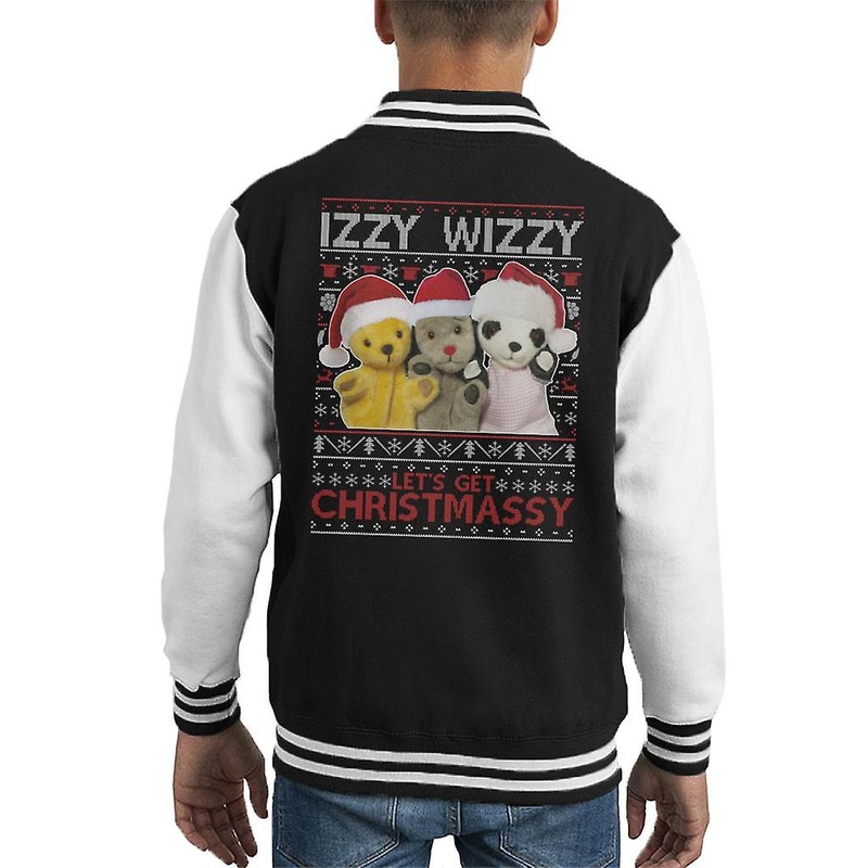 Sooty Christmas Izzy Wizzy Kid’s Varsity Jacket