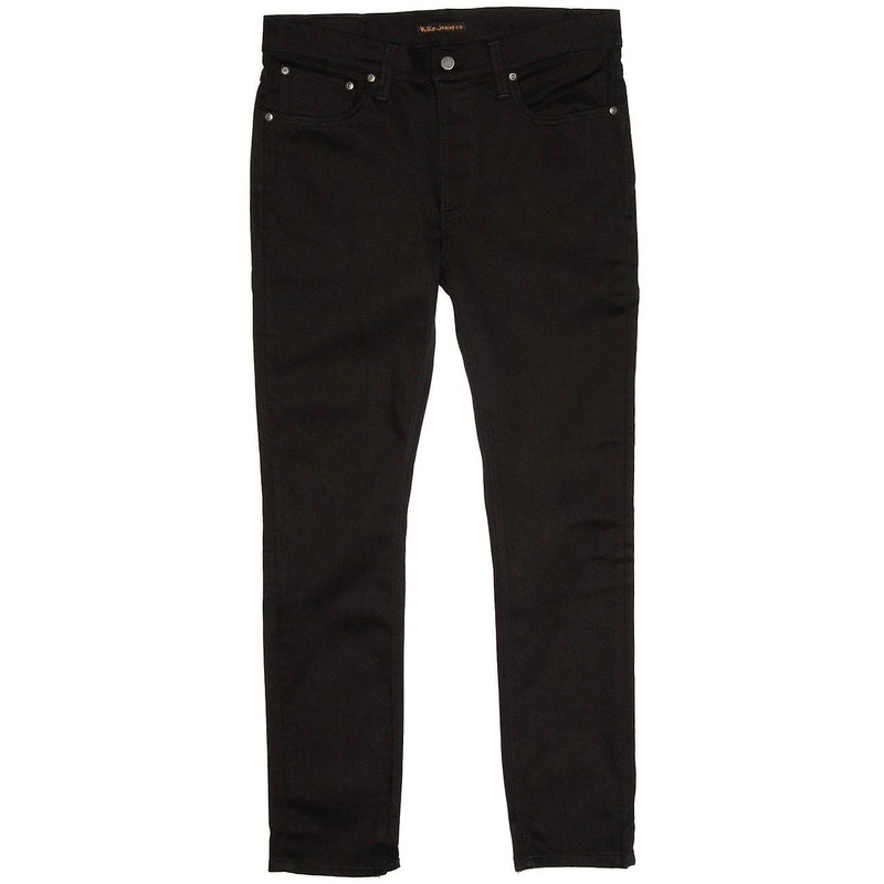 Men’s Nudie Jeans Lean Dean Jeans – Dry Ever Black