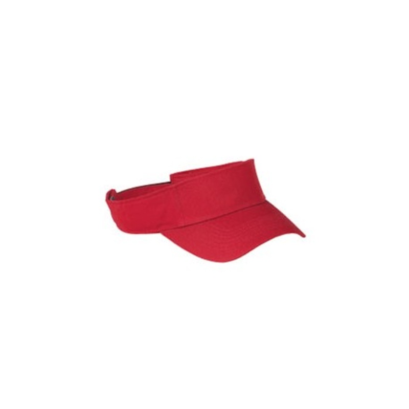 Big Accessories BX006 Cotton Twill Visor | Big Accessories BX006