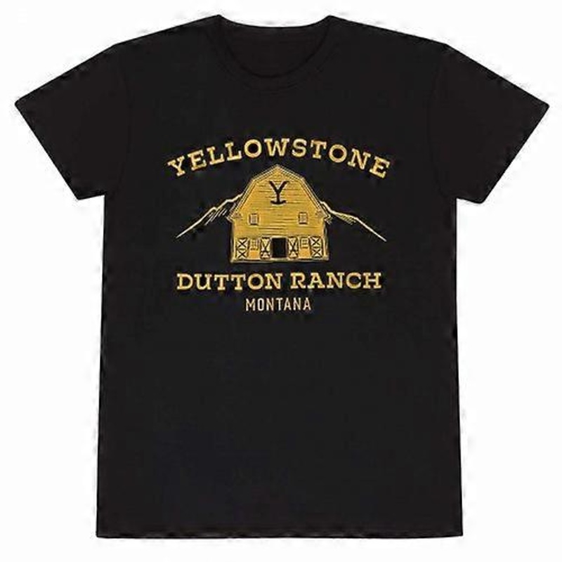 Yellowstone Unisex Adult Dutton Ranch T-Shirt
