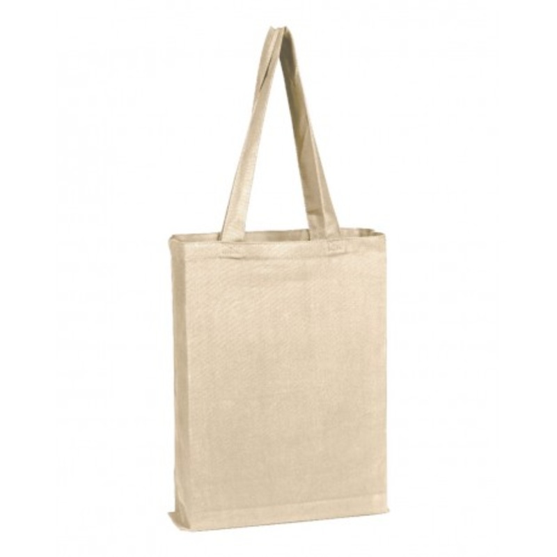 Q-Tees Q800GS Canvas Gusset Promotional Tote | Q-Tees Q800GS