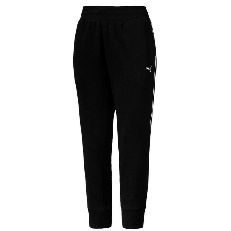 Puma Rebel Womens Track Pants Sweat Joggers Bottoms Black 855419 01 X44A