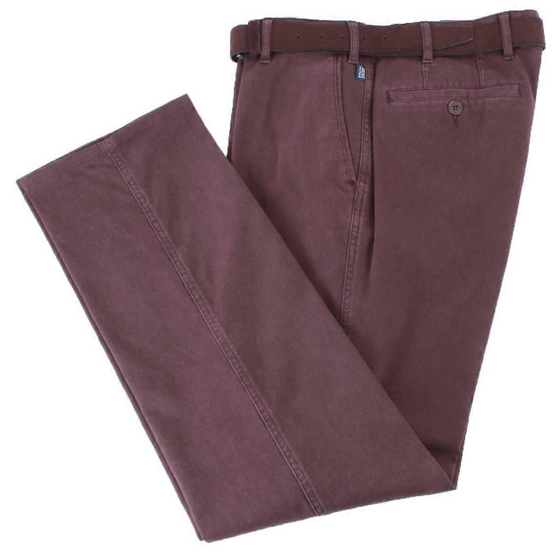 BRUHL Montana Casual Trousers – Red