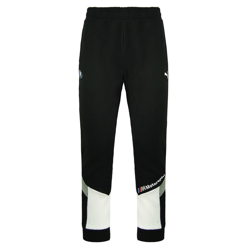 Puma x BMW Motorsport Stretch Waist Black Mens Slim Fit Joggers 597995 01