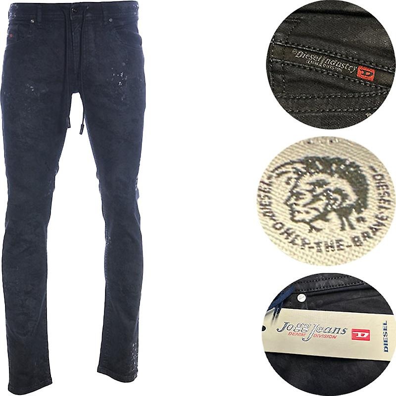 Diesel Thommer 069cq Mens Sweat Jogg Jeans Stretch Slim Fit