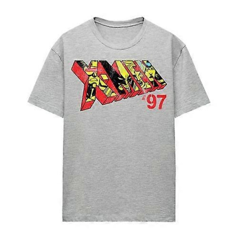 X-Men 97 Womens/Ladies Comic Logo Heather T-Shirt