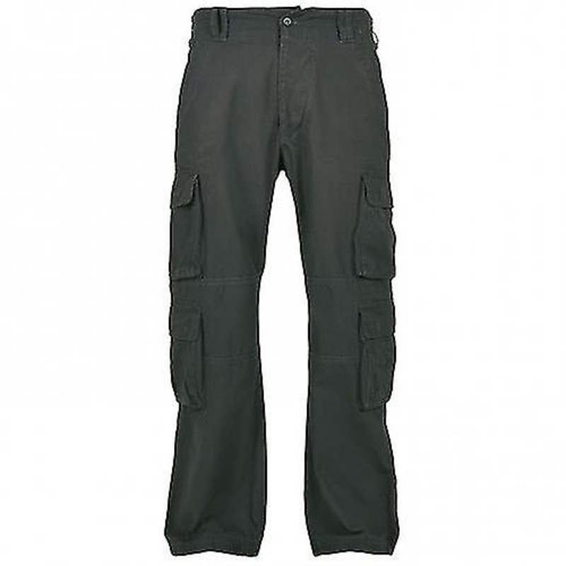 Build Your Brand Mens Pure Vintage Cargo Trousers