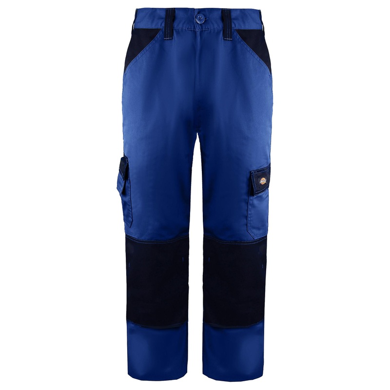 Dickies Everyday Trousers Knee Pad Blue Mens Workwear Bottoms ED24 7R ROYAL NAVY