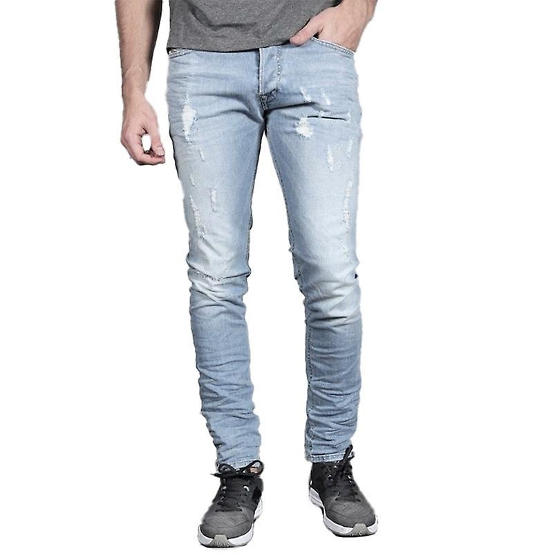 Diesel Tepphar 0849e Mens Denim Jeans Stretch Slim Fit Carro