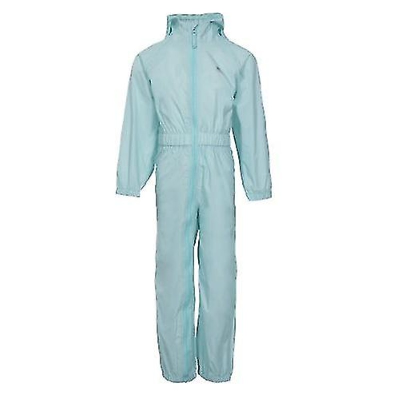 Trespass Childrens/Kids Button Rain Suit