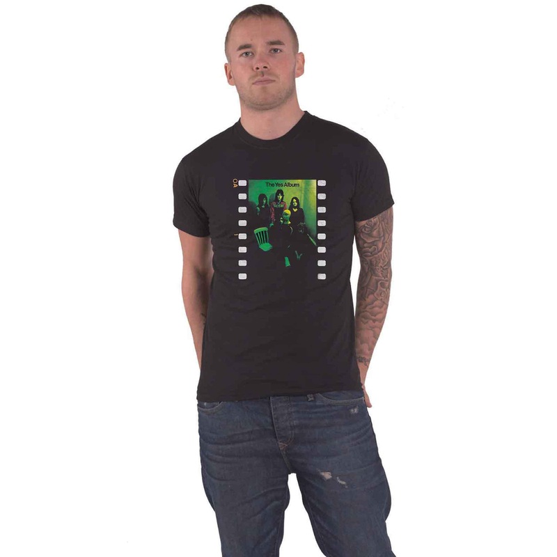 Yes T Shirt The Yes Album Cover new Official Mens Black