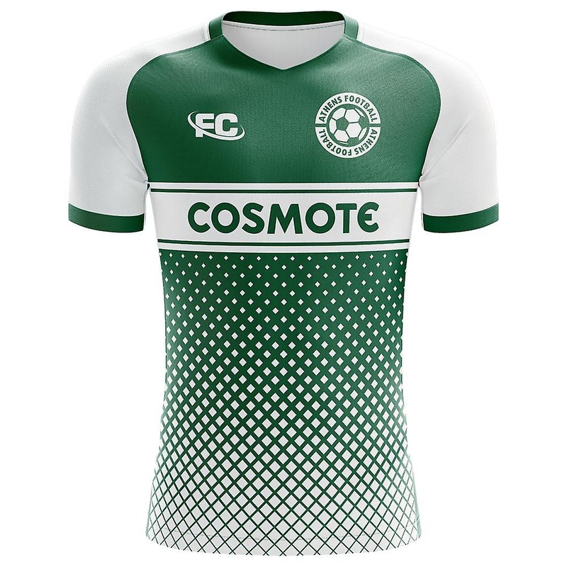 2018-2019 Panathinaikos Fans Culture Home Concept Shirt – Kids