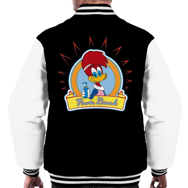 Woody Woodpecker Winnie Woodpecker Power Break Men’s Varsity Jacket