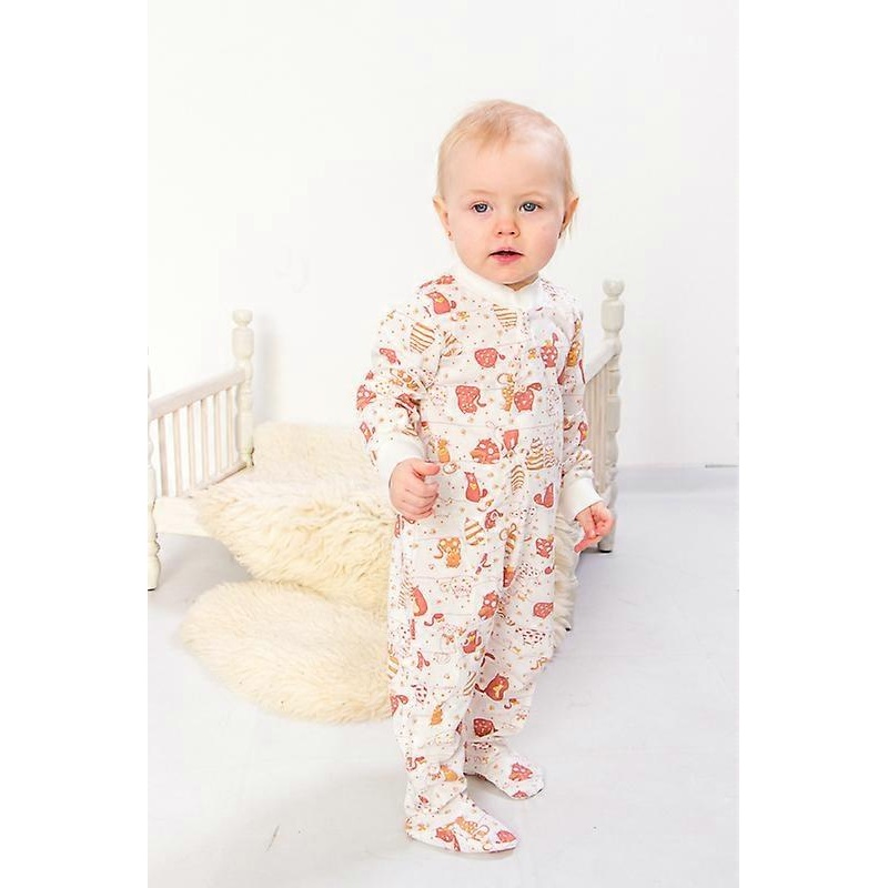 Girls Cozy Romper Bodysuit  Comfortable Fit & Durable Material, Any season,  HC 5032-002-5
